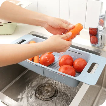 

Household Drain Vegetable Fruit Storage Basket Kitchen Drain Storage Racks Tableware Bowl Dish Storage Racks