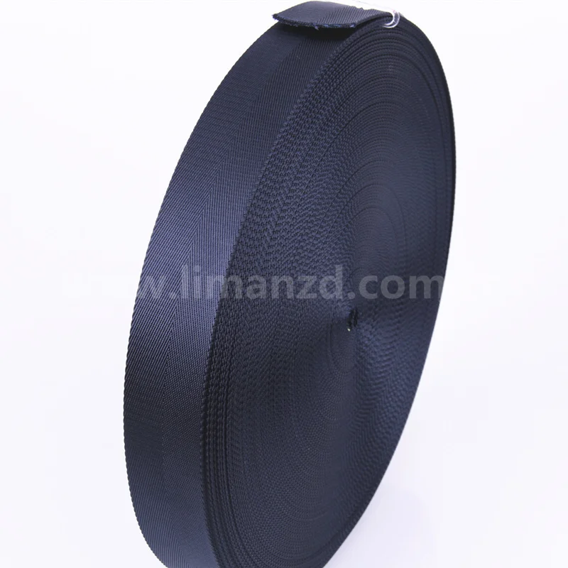 1 Inch Nylon Webbing For Bags Strap In Stock Liman Ribbon Factory Wholesale