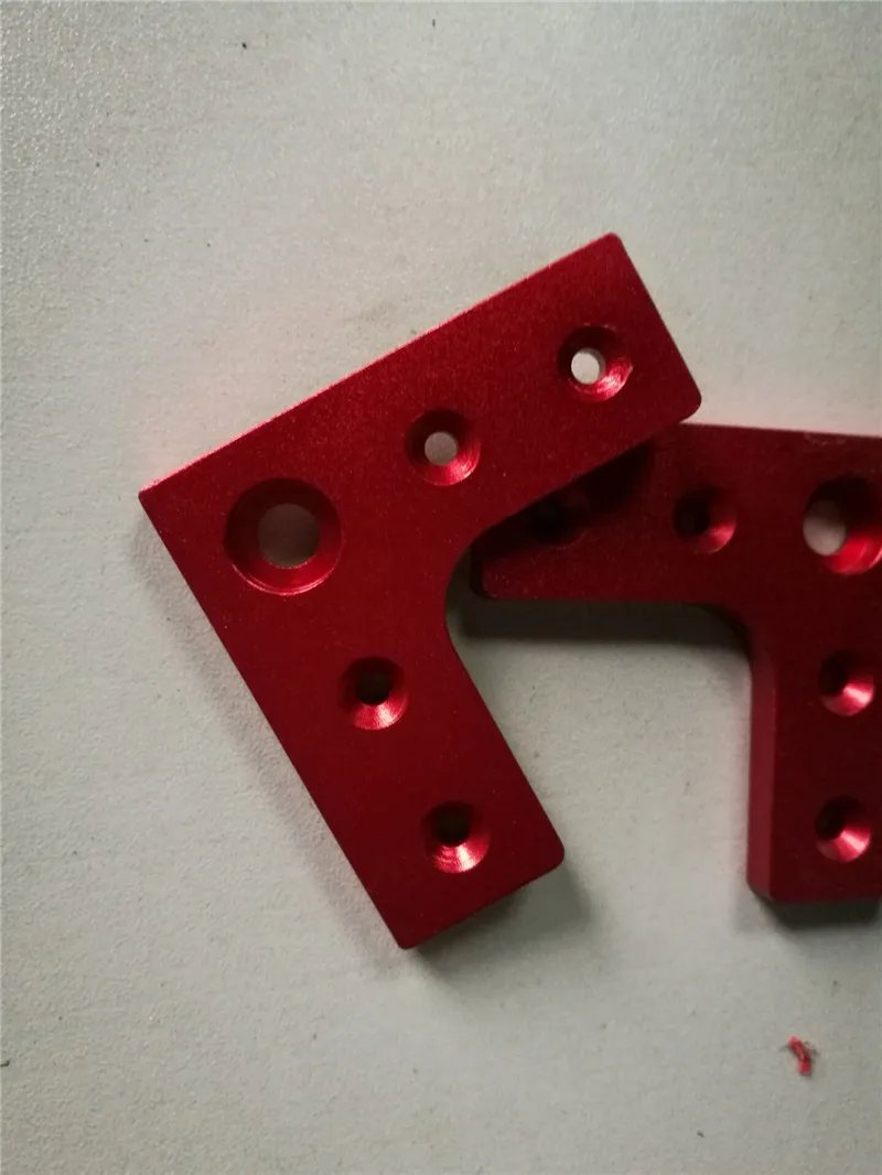 4 шт.* Ultimaker 2 Алюминий экструзии 3D принтер алюминиевый сплав кронштейн обновления металлический кронштейн