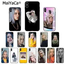 MaiYaCa Billie Eilish ТПУ Мягкий силиконовый чехол для телефона чехол для iPhone X XS MAX 6 6S 7 7plus 8 8Plus 5 5S XR