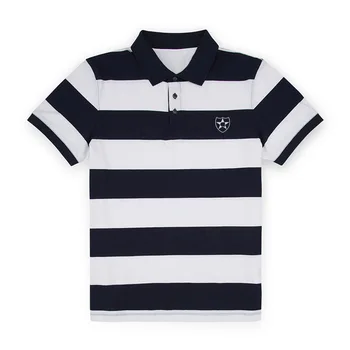

Mens 2nd Infantry Division Embroidered Knit Striped Short Sleeve Polo Shirts