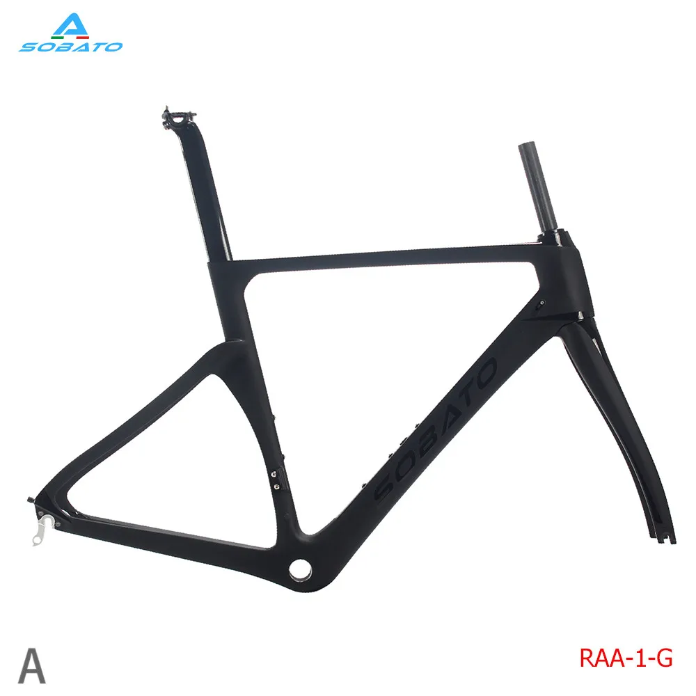 Perfect full carbon disc brake Toray racing frameset with oem carbon 46/49/52/54/56/58cm 5