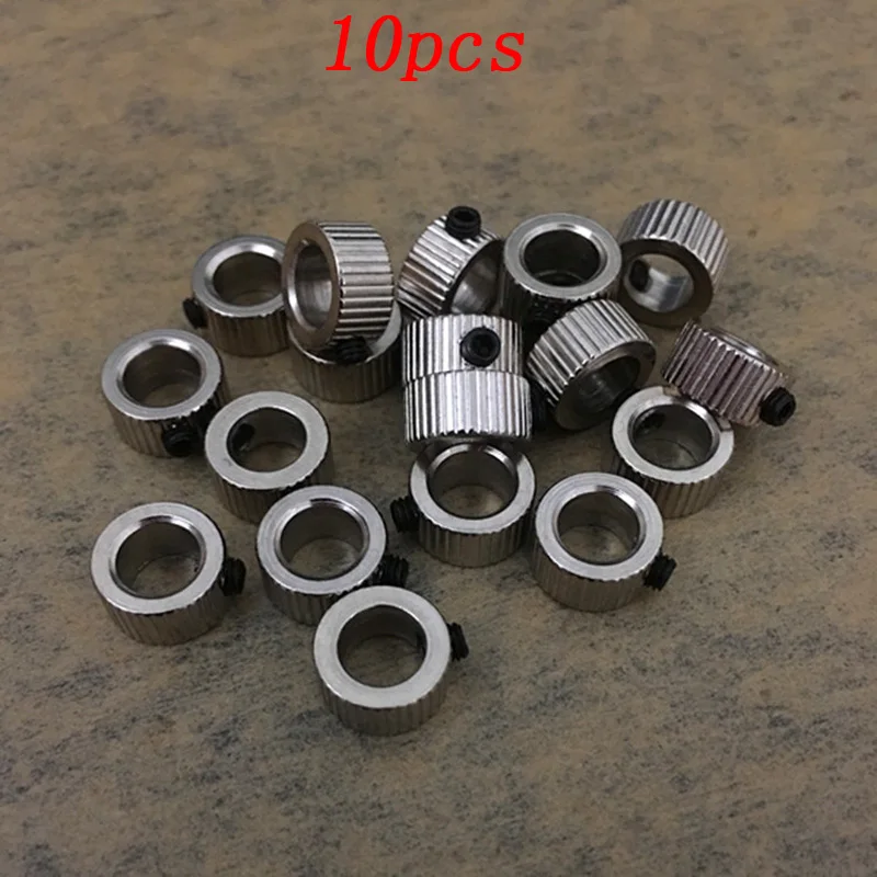 10PCS Stainless Steel Shaft Sleeve 2/3/4/5mm Diameter Metal Bushing