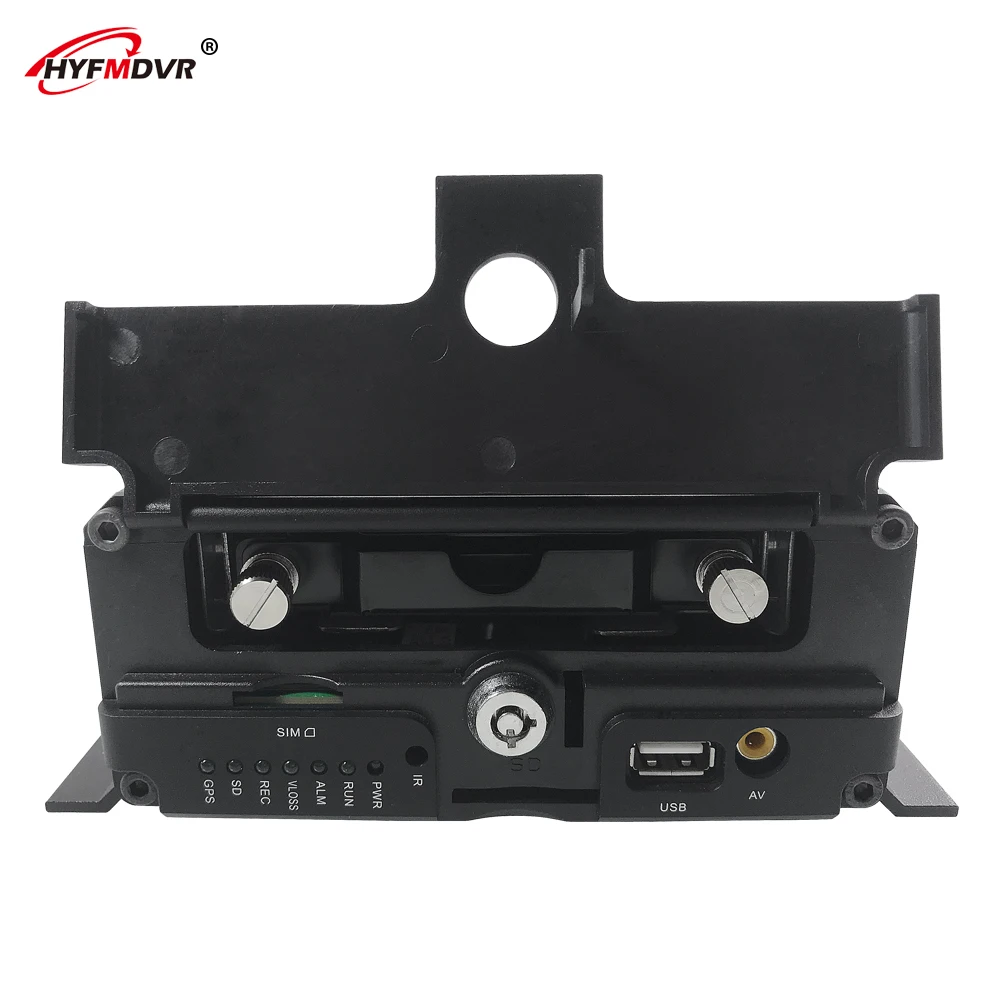 HYFMDVR source factory 4g gps mobile dvr audio and video 8-channel remote monitoring ahd 720p megapixel trailer/ taxi /excavator