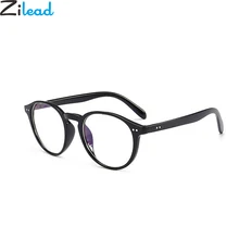 Zilead, Ретро стиль, Круглый, полная оправа, очки для чтения, для женщин и мужчин, прозрачные линзы, дальнозоркость, с диоптриями, очки, оправа для близорукости, унисекс