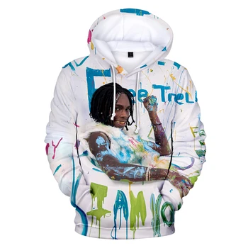 

New Hot 3D printed YNW Melly Hoodies sweatshirts Men/Women Fashion style Harajuku 3D Hoodies Autumn mens 3D Hoodies pullover
