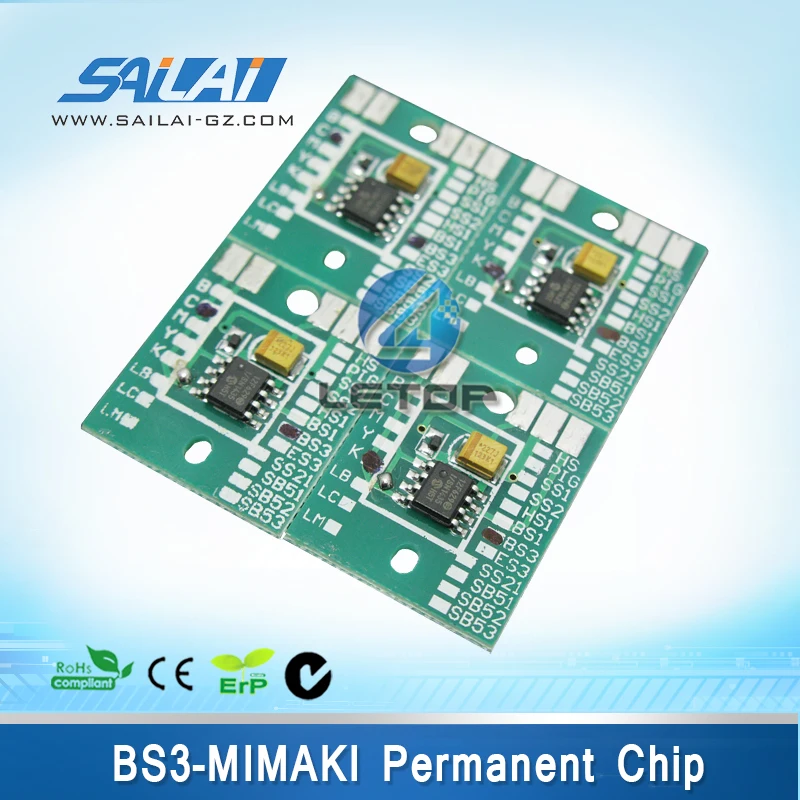 

High Quality! mimaki bs3 ink cartridge chip permanent for mimaki printers