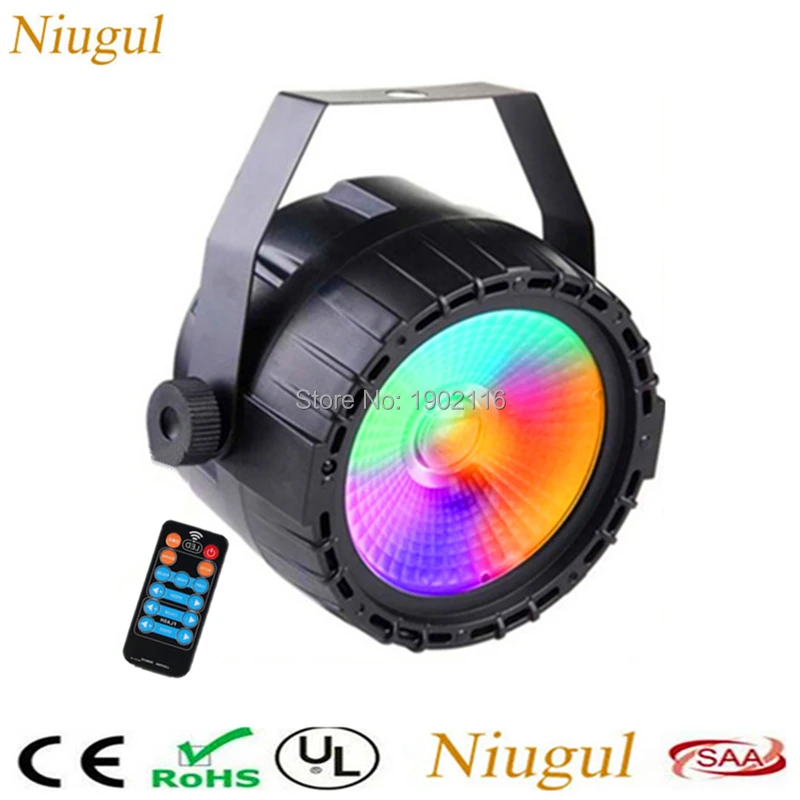 

High Brightness Wireless Control RGB+UV Effect 30W LED COB Par Light DMX512 LED Stage Lighting Good For DJ Disco Home Party Show