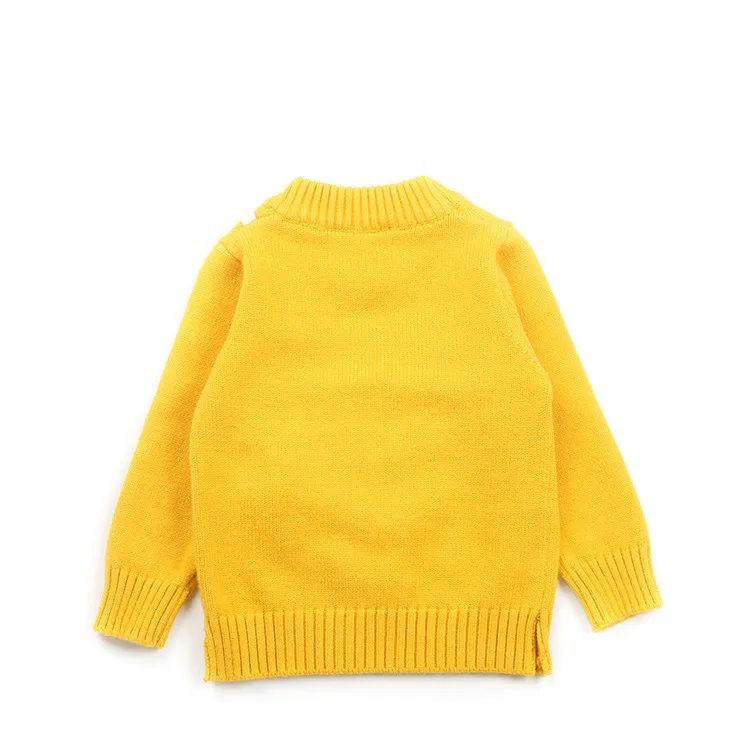 Baby Girl Sweaters Cute Cartoon Rabbit Autumn 2018 Toddler Cotton O-neck Casual Girls Sweaters Sort Warm Sweater Knitted  1009