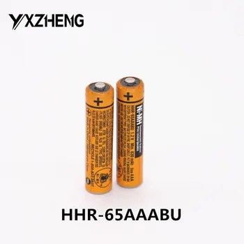 

2PCS Original New Rechargeable AAA battery 1.2V 630mAh HHR-65AAABU for panasonic Cordless Phone NI-MH