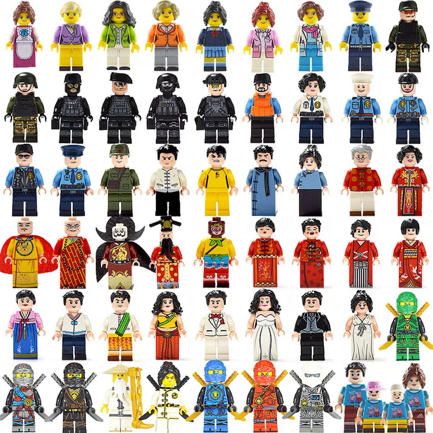 Compatible Legoings Friends Building Blocks Mini Figures set toys for girls 2019 New Compatible Legoings City Figurines Set Gift