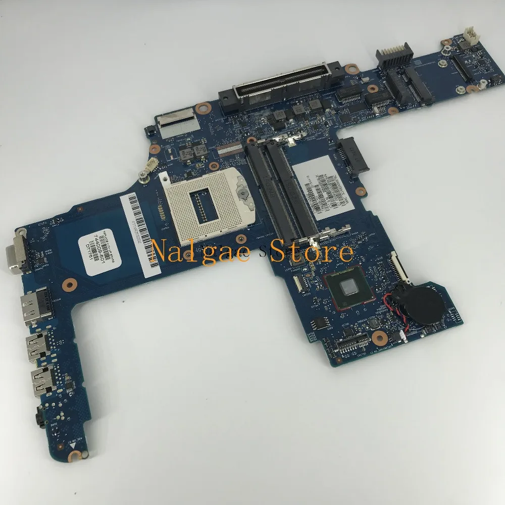 Оригинальная материнская плата для ноутбука 744009-001 HP ProBook 640 G1 650 QM87 чипсет PGA947 HD 4600