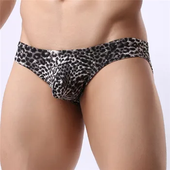 

Hot Sale Sexy Men's Underwear,Leopard Briefs Underwear,Men's Briefs