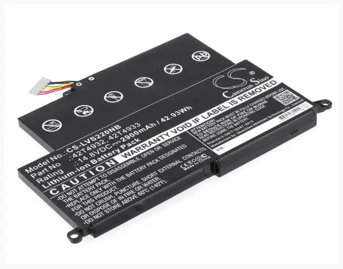 Cameron sino 2900 мАч батарея для LENOVO Thinkpad Edge E220s 42T4932 42T4933 42T4934 42T4935 42T4976 ноутбук, Аккумулятор для ноутбука