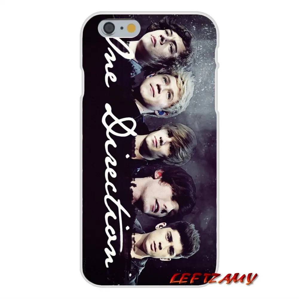 One Direction 1D аксессуары чехлы для телефонов для iPhone X XR XS MAX 4 4S 5 5S 5C SE 6 6S 7 8 Plus ipod touch 5 6 - Цвет: images 11