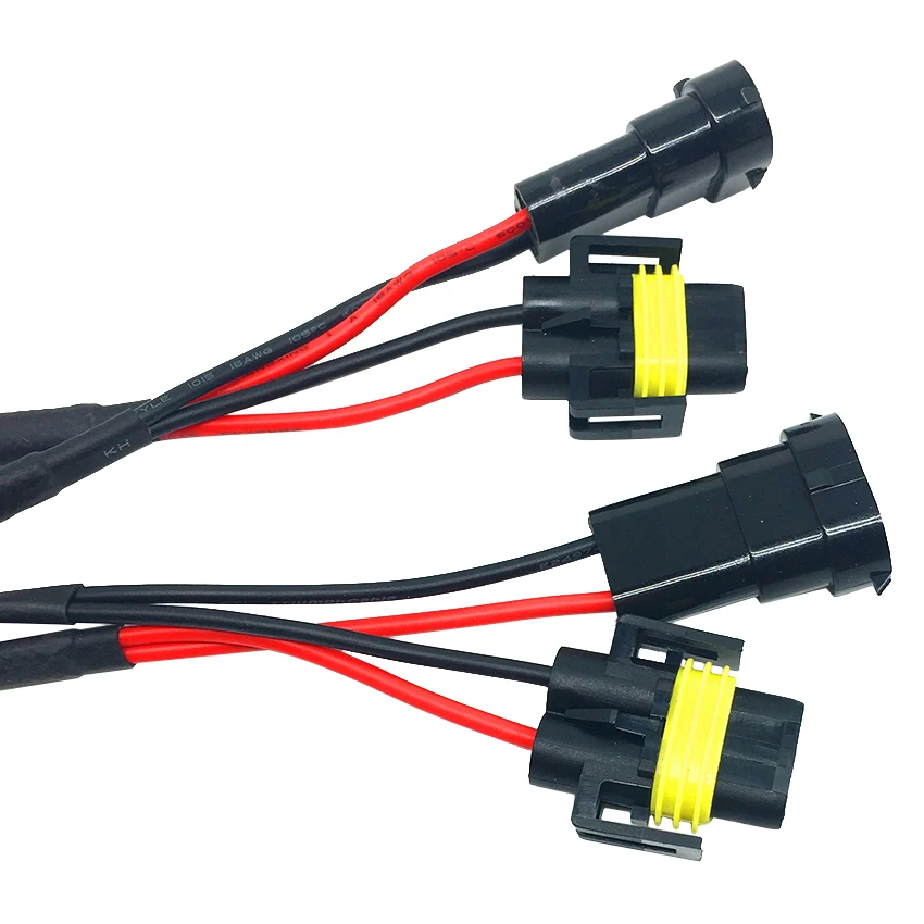 2 pcs LED Headlight DRL Bulbs No Error Load Resistor Decoder 9005/9006