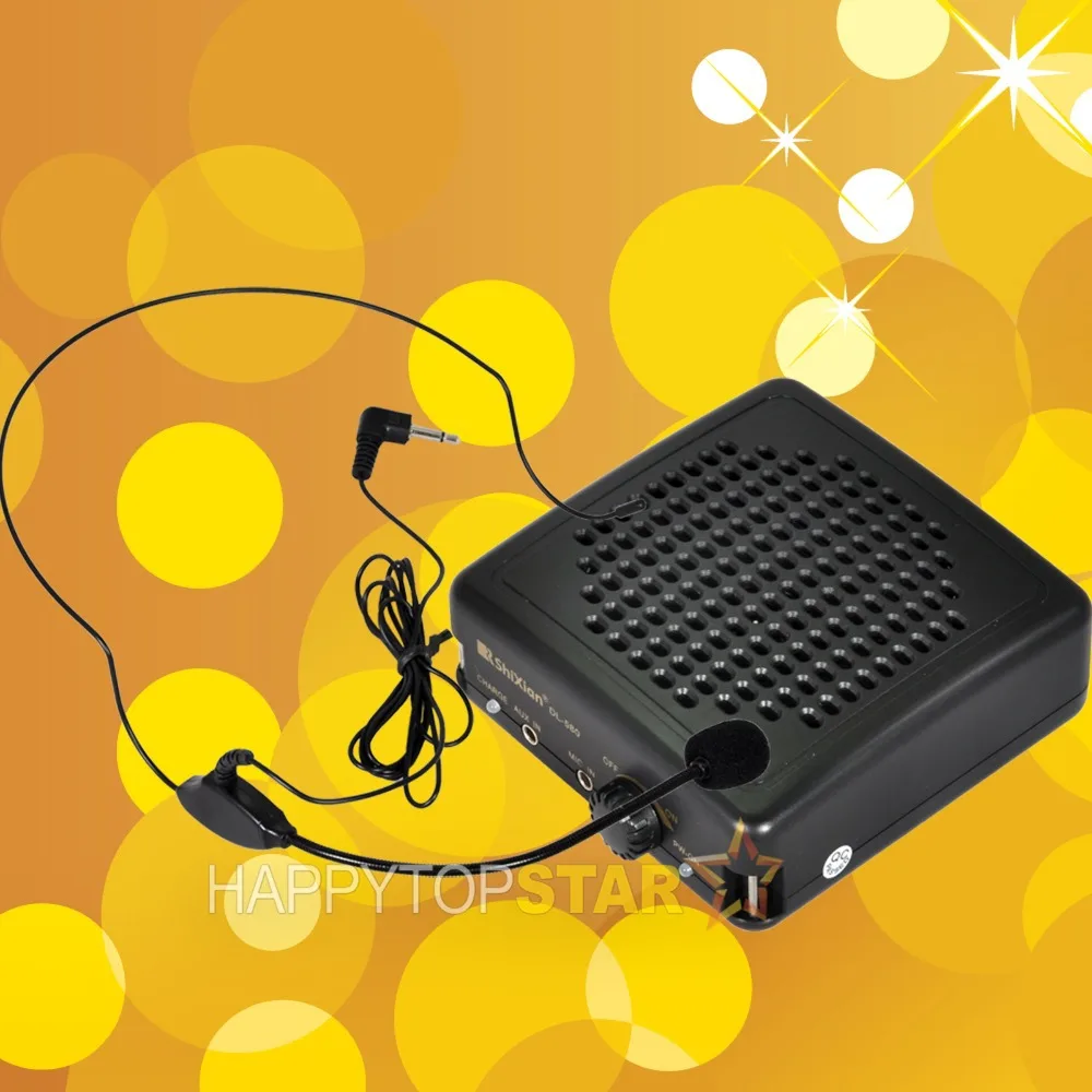 Loud Portable Voice Amplifier DL580 Rechargeable Audio Voice Amplifier