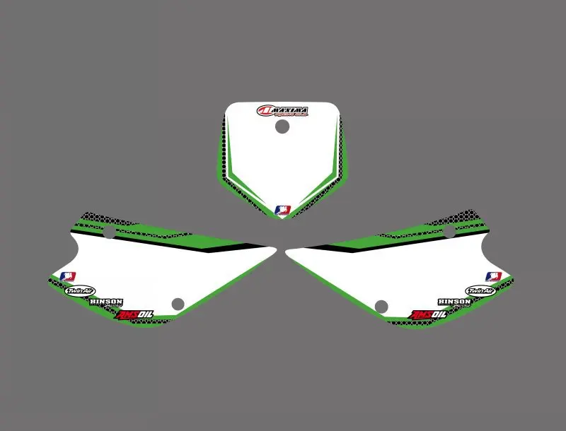 Графика и фоны для Кавасаки KX80 KX100 KX 80 100 1998 1999 2000 Мотокросс питбайк|team graphics|decal