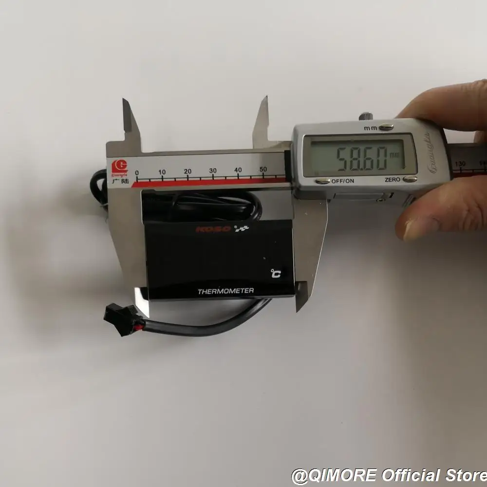 Скутер Slimline KOSO термометр для воды/Датчик температуры воды светодиодный дисплей с резьбовой датчик 10 мм