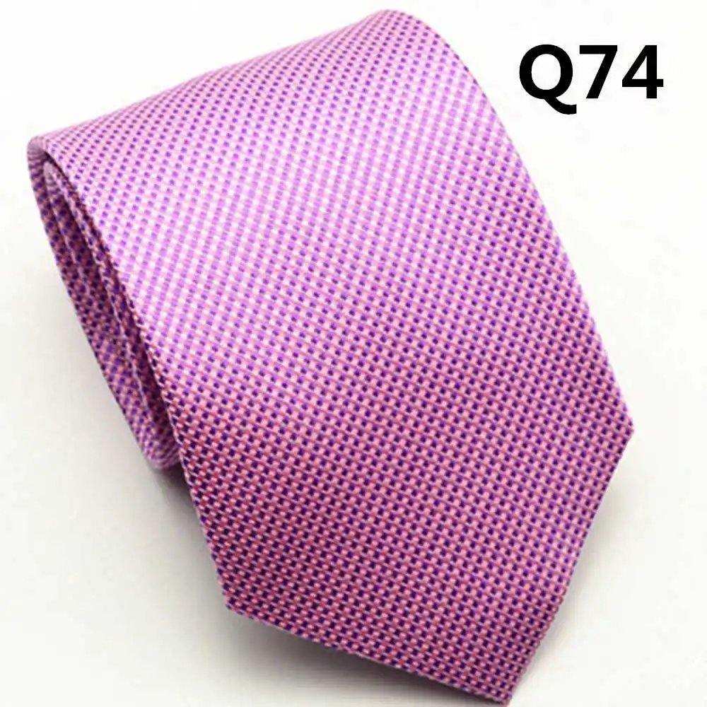 Новые мужские галстуки Цветочные Свадебные деловые галстуки мужские аксессуары цветочный узор галстук высшего качества хлопок галстук FR18688 - Цвет: Q74