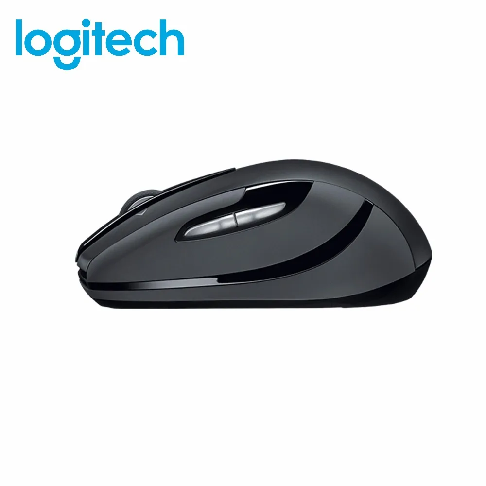 Беспроводная мышь logitech M545/M546 2,4 ГГц с двумя дополнительными кнопками для большого пальца для ПК, Офисная мышь для домашнего использования