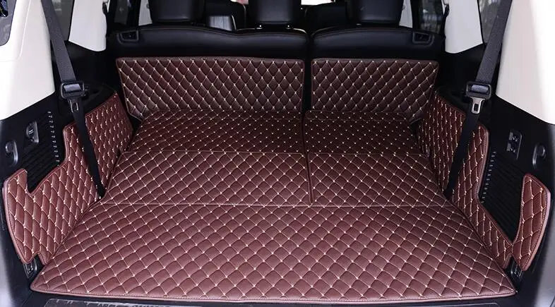 Высококачественные специальные коврики для багажника автомобиля Infiniti QX56 8 мест