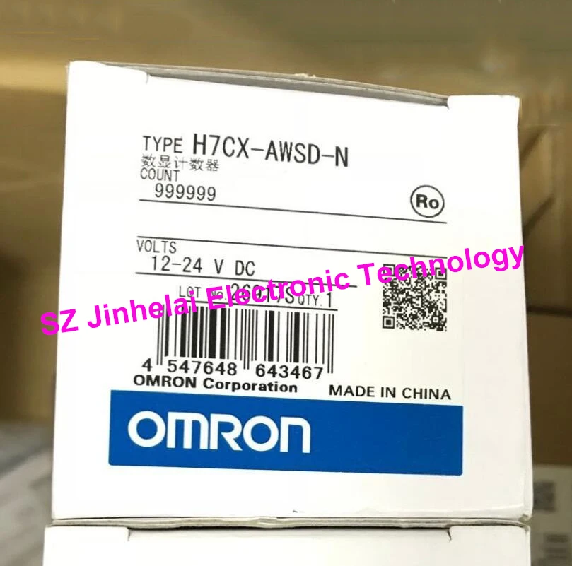 

New and original OMRON H7CX-AWSD-N Count relay 12-24VDC Digital display counter