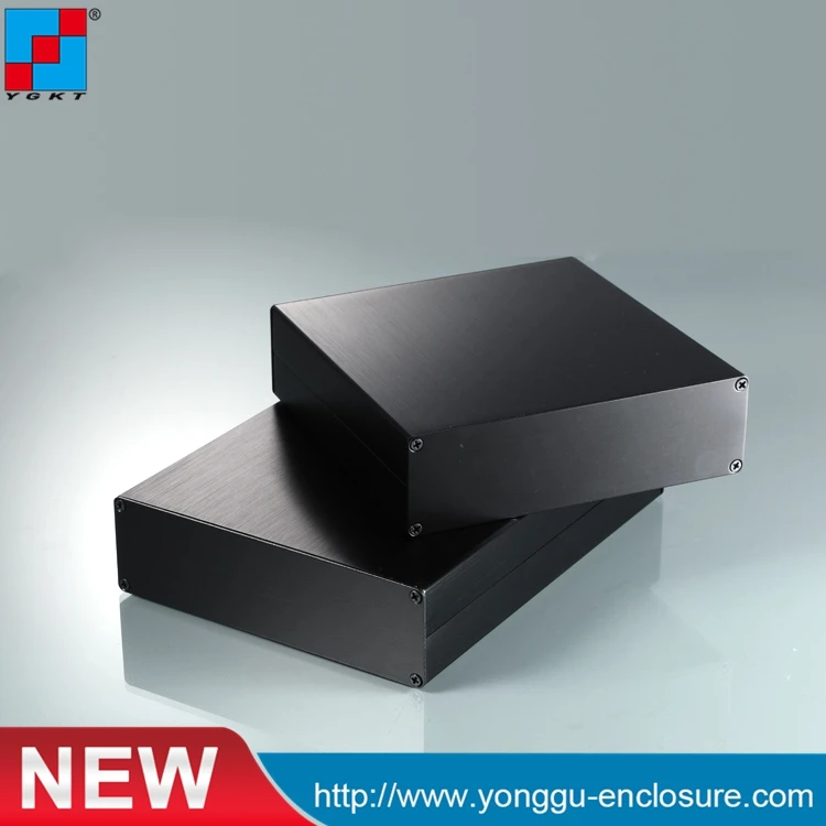 

High quality housing 152*44*200/5.98''x1.73''x4.37''(wxhxl)mm communication electronic enclosure China supplier