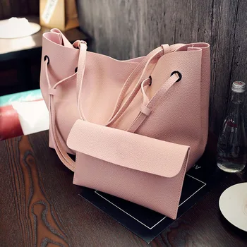 

Bags For Women Fashionable 2019 Girls Casual Composite Bags Shoulder Tote Simple Hasp Handbag Torebki Damskie