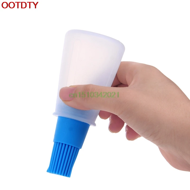 Honey Oil Brush Bottle Silicone Cooking Baking Basting BBQ Pancake Kitchen Tool Honey Oil Brush Bottle Silicone Cooking Baking Basting BBQ Pancake Kitchen Tool