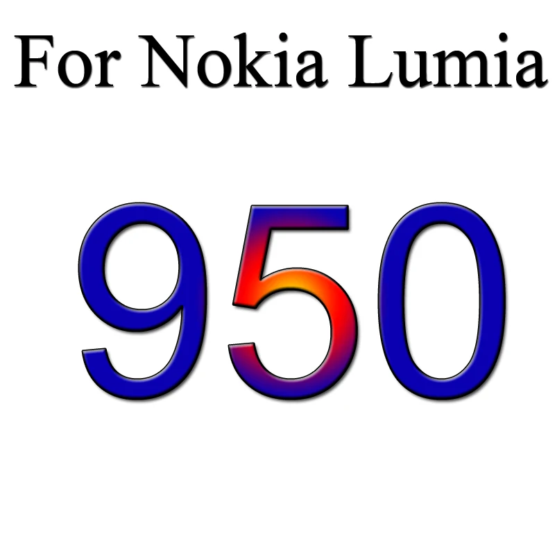 С уровнем твердости 9H закаленное Стекло Экран Защитная пленка для microsoft Nokia Lumia 430 435 625 630 635 950 550 540 820 730 530 535 640 930 чехол - Цвет: N950