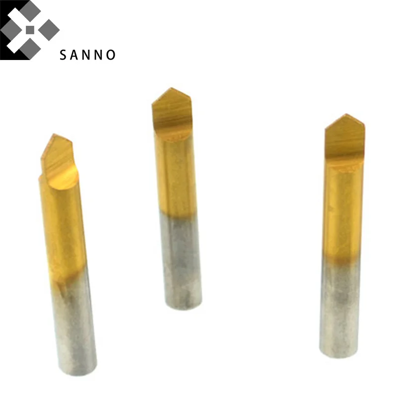 

10pcs/lots HSS Drilling hole duplicate key tools 95 / 100 / 105 / 110 / 115 degree spade drill bit milling slot flat mill cutter