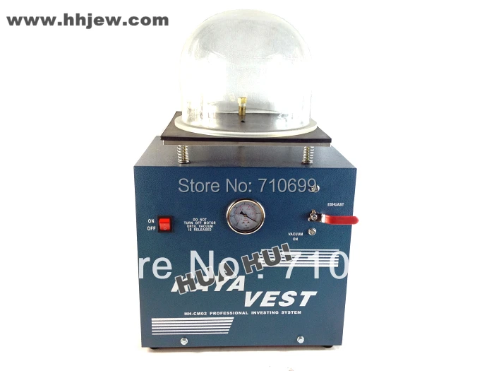 

Free shipping Table Top Vacuum Investment Mini Vacuum Investing Machine Jewelry Equipment Wholesale goldsmith