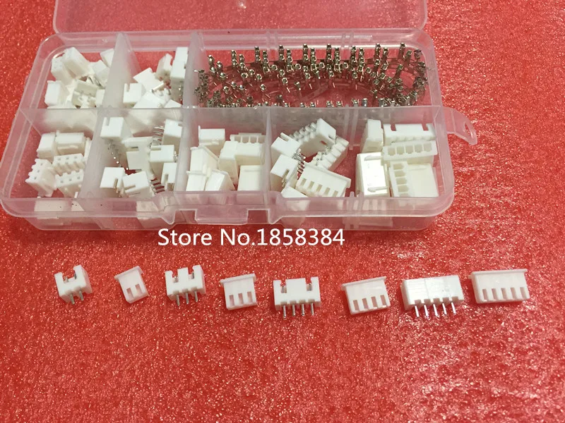 40 комплектов в коробке комплекты формата XH 2p 3p 4p 5pin 2 54 мм Шаг клеммный