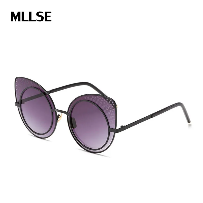 2017 Новая мода Солнцезащитные очки для женщин Для Очки кошачий глаз Защита от