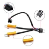 2PCS LED Bulb Load Resistor Decoder Canbus Free error Wire Harness Adapter 50w 8ohm DC12V for H4 H7 H8 H9 H11 HB3 Car Headlights ► Photo 3/6