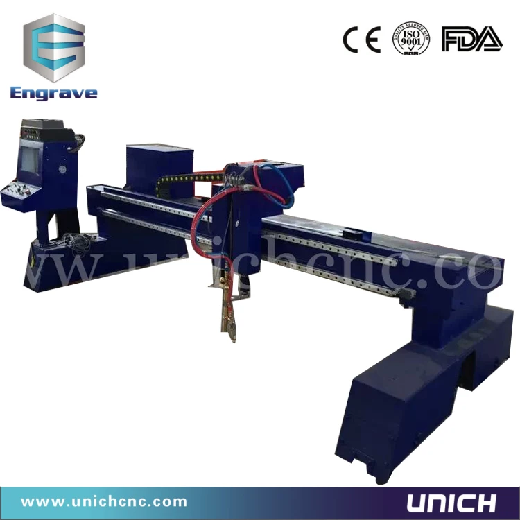 UNICH козловой Тип/Китайский стол с ЧПУ типа cnc плазменной резки с лучшей ценой