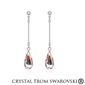 Бренд Malanda, подвеска с водным кристаллом, кристалл от Swarovski, модные серьги Loog для женщин, роскошные длинные серьги, Сексуальные Ювелирные изделия - Окраска металла: Crystal VL