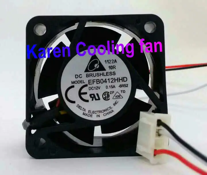 4cm 12v 0.15a alarm function cooling fan EFB0412HHD 40*40*20MMcooling fancooling fan