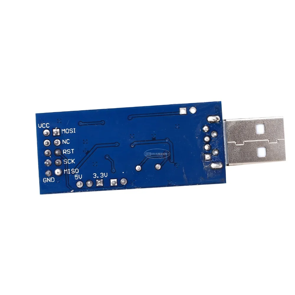 100% новый LC 01 1 компл./лот Новый USBASP USBISP AVR программист USB ISP ASP ATMEGA8 ATMEGA128 Поддержка Win7