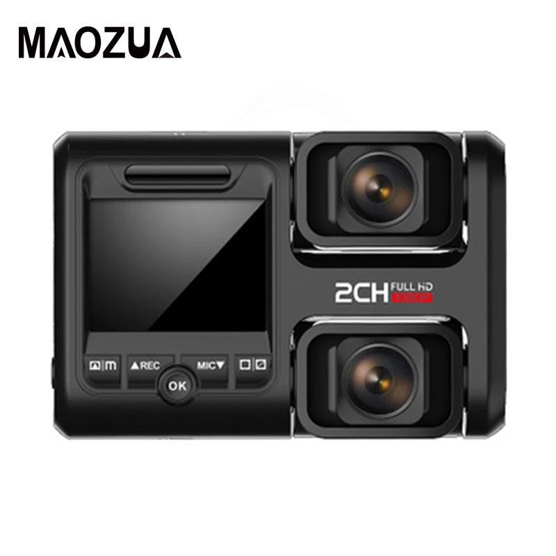 

HD 1080P Car DVR Dash Cam with Rear Camera GPS logger G-Sensor Video Registrator Recorder Night Vision DVR