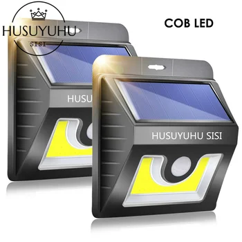 

2Packs Solar Motion Sensor Lights Outdoor Super Bright COB 36LED Wireless Waterproof Solar Wall Outside Lighting Security Light