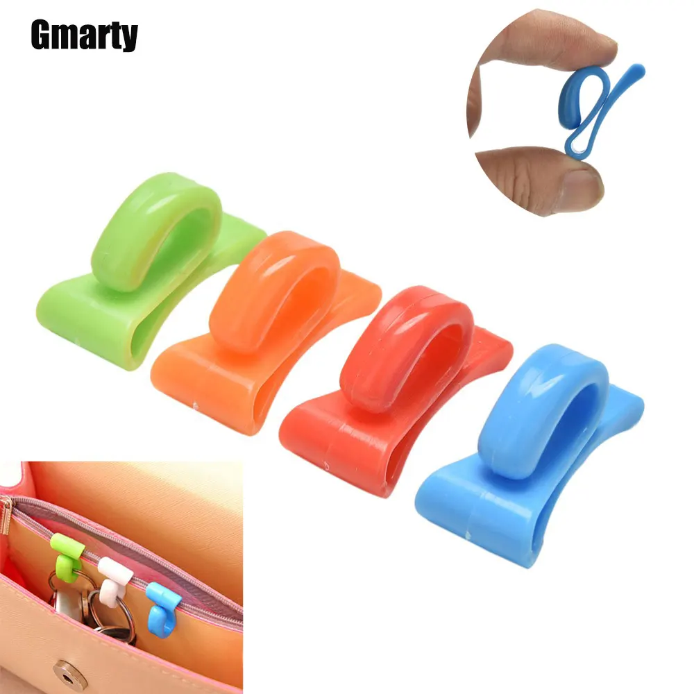 

2 pcs Practical Anti Lost Key Clips Key Holder Built-in Bag Inner Hooks