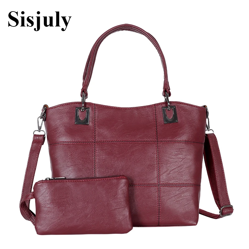 

Vfemage New 2pc Set Women Handbags Big Capacity Tote Bag Female Shoulder Bag High Quality Messenger Bag for Women Designer 2018