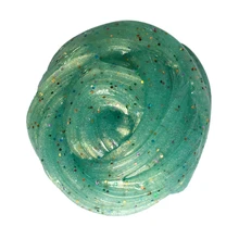 Новинка, зеленые детские пушистые пластилин, шпатлевка, дуртенд, 100 мл, ароматизированный, для снятия стресса, Детский пластилин, игрушки для детей, 20