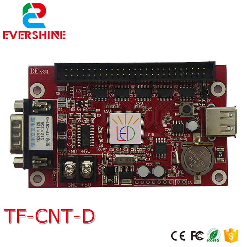 

TF-CNT-D Time count / stopwatch LED game screen control card single/dual color remote led sign controller