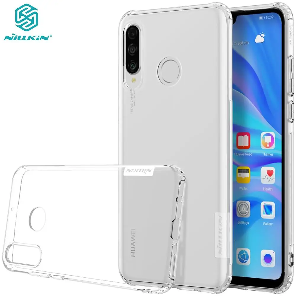 

Huawei P30 Lite case TPU cover NILLKIN Nature TPU clear Transparent soft back cover case for Huawei P30 Lite