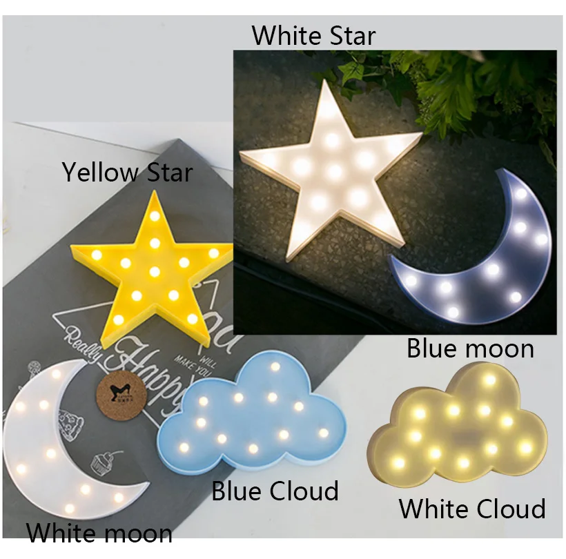 star moon cloud