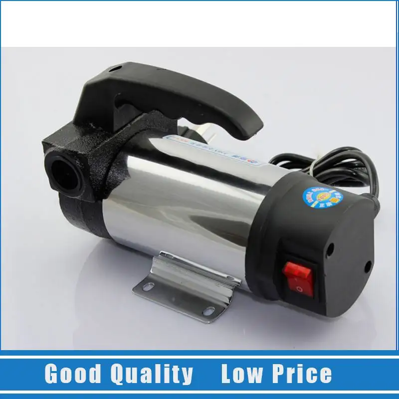 AC 220V Portable Self priming Diesel Oil Pump Electric Grease Lubrication Oil Pumpin Pumps from