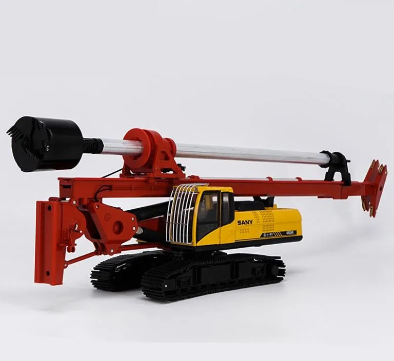 

1:35 scale alloy engineering vehicles,high simulation rotary drilling rig, metal casting,educational toys,free shipping